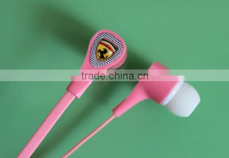 New arrival in ear headphone headset with micro custom logo in bulk