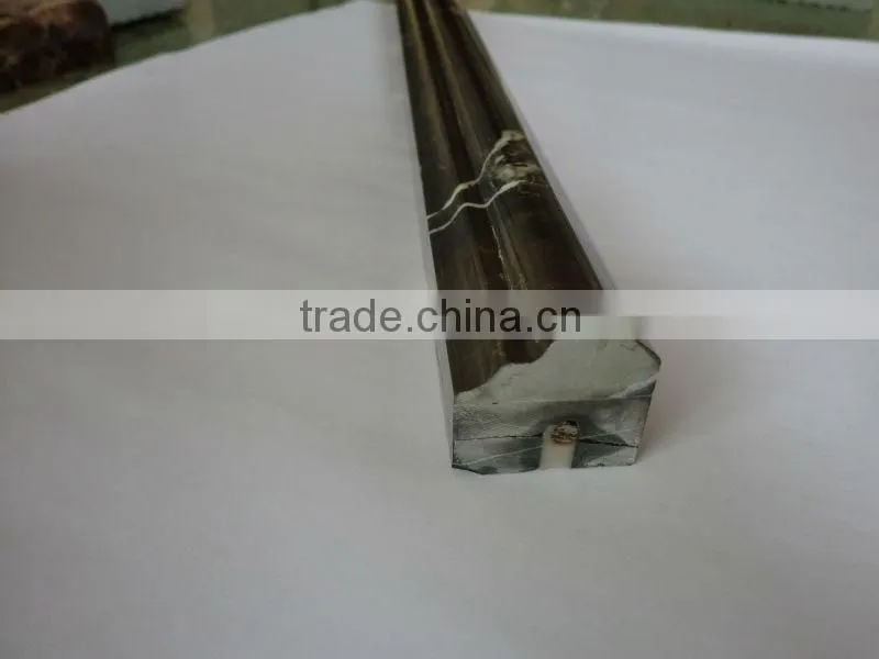 interior decor curved stone border line cornice design