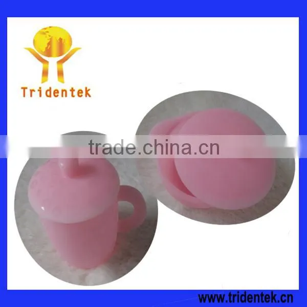 Baby safety food grade silicone flexible cup