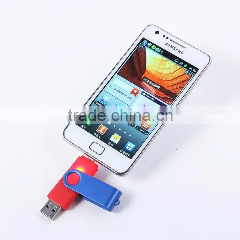 36 Months warranty New Android smartphone micro usb drive metal usb pen drive 8gb OTG usb flash drive