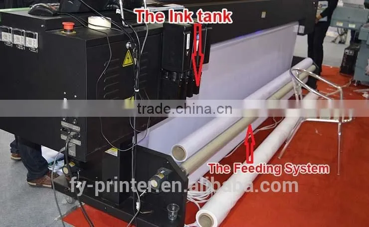 Large format printer Roll To Roll UV printer from Galaxy