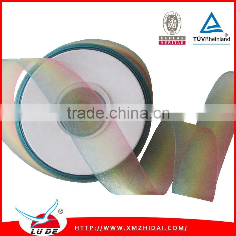 Organza ribbon,sheer organza ribbon,nylon organza ribbon