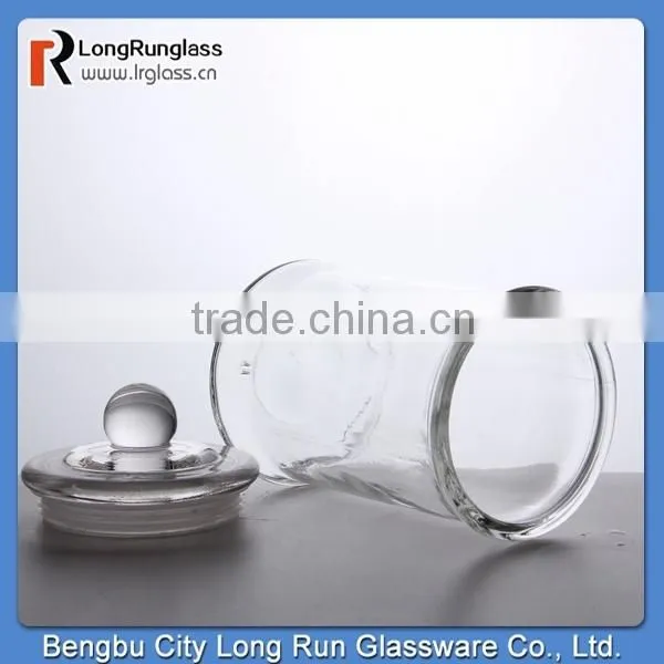 LongRun factoty supply medium-sized household glass tea caddy