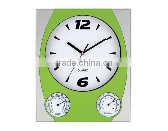 Plastic Weather Station Clock YZ-8933D