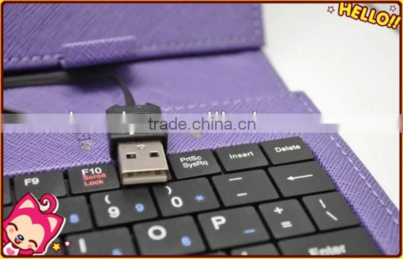Factory price shock proof kids 7" tablet case with keyboard