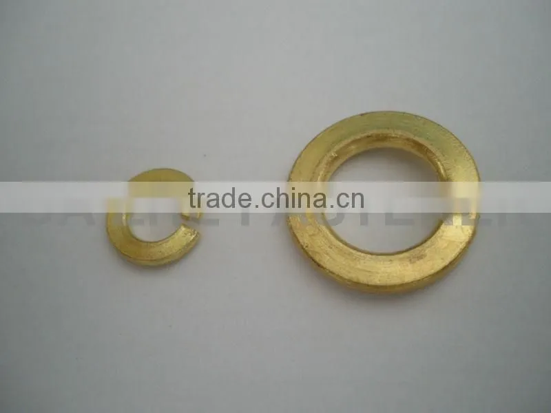 DIN125 DIN127 flat brass washers