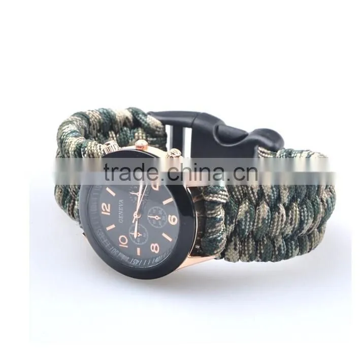 550 paracord bracelet with watch, paracord bracelet with firefighter, paracord bracelet with logo