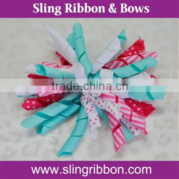 Factory Wholesale Solid 9mm Grosgrain Korker Ribbon