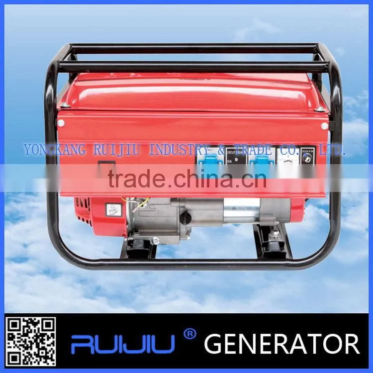 Design discount 15L family gasoline generator 2kw