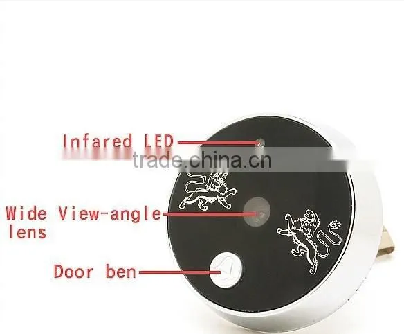 3.5 inch TFT LCD Screen wide angle night vision intercom Home Security Doorbell Digital electronic peephole eye door Viewer