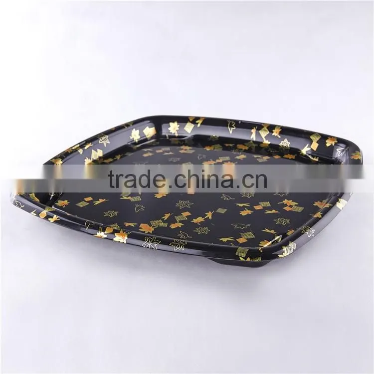 SM1-3130A Square Plastic Plate,plastic tray,disposable tray with Transparent Lid for Food