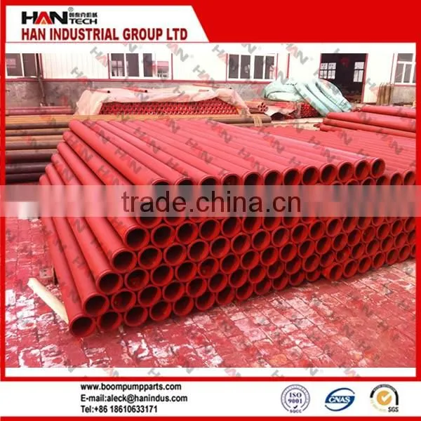 delivery pipe concrete pump ST52 DN125*3M Hardened Pipe SANY 4.5mm