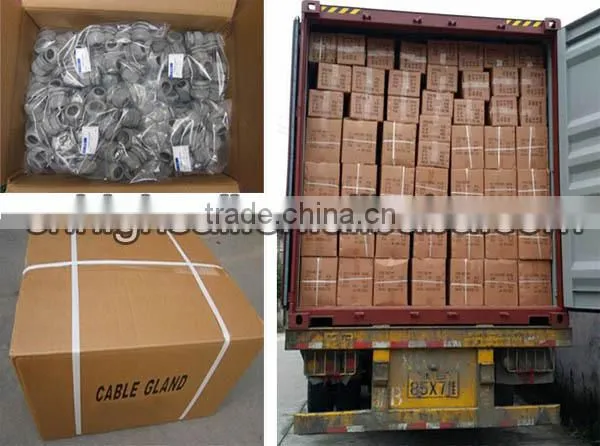 Rubber electric screw gland