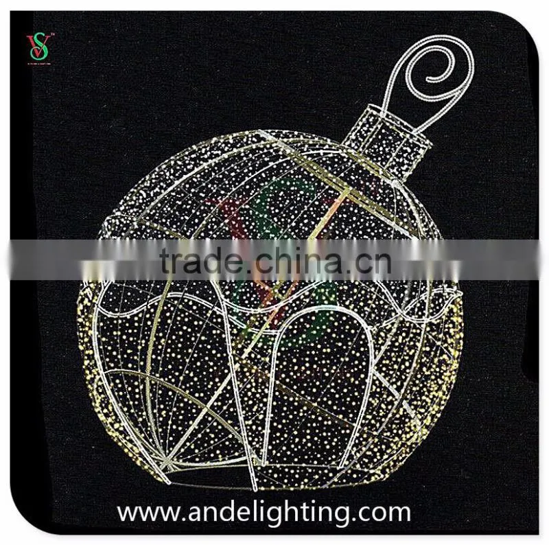 LED Christmas Ball Cone Tree light Ball Motif Light for outdoor decoration