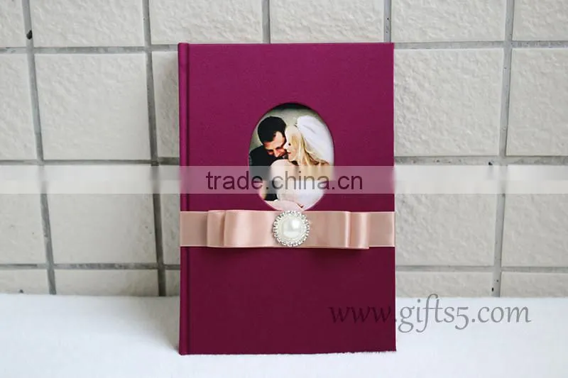 Custom Handmade Luxury wedding guest book alternatives