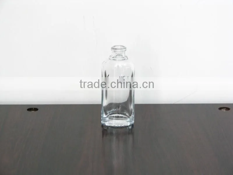 small glass perfume bottle