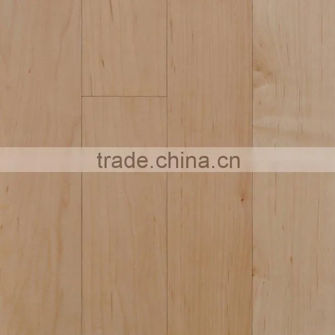 127mm wide Maple Engineered Wood Flooring