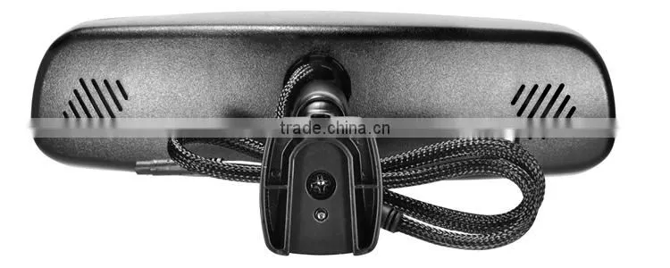 4.3 inch frameless rearview mirror monitor sychronize informations gps navigation