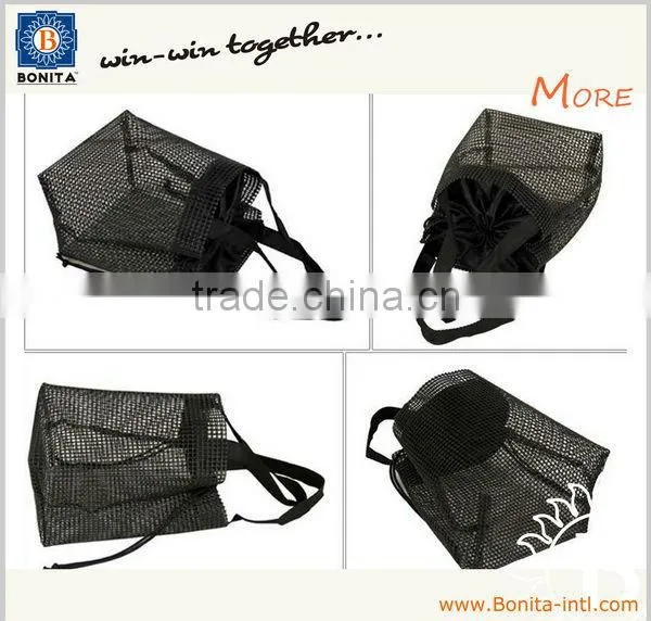 Nylon mesh bag, drawstring mesh bag