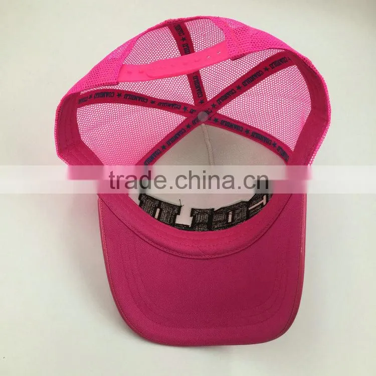 custom design you own trucker hat PU leather