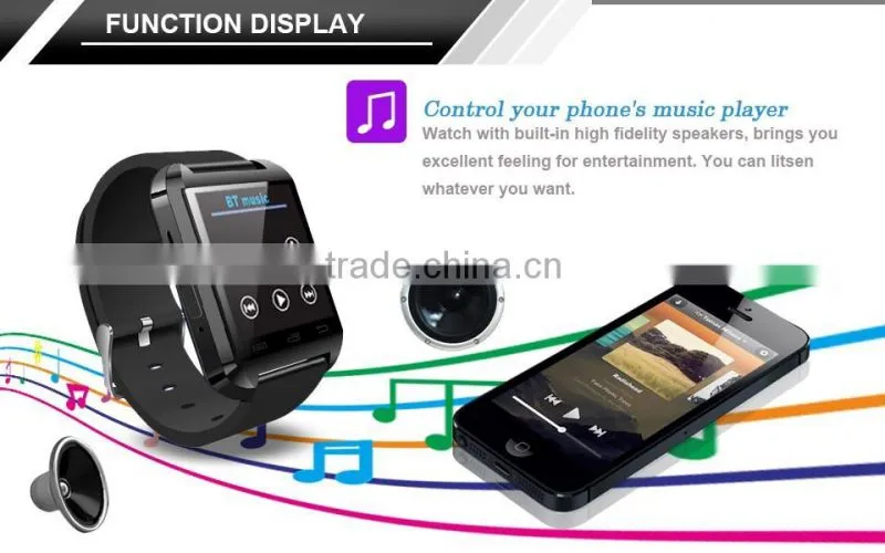 Fashionable 1.44inch Bluetooth Android Smart Watch,U8 Smart Watch