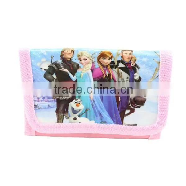 2014 Amazing Film Frozen Princess Anna and Elsa Wallet