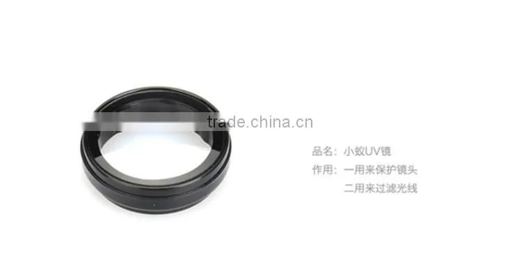 Hottest Xiaomi yi UV filter + lens cap Set for XIAOMI YI Camera