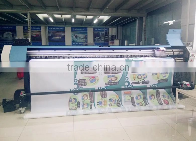 126inch easy operating wide format sticker/poster/banner printer machine with dx5 dx7 printhead