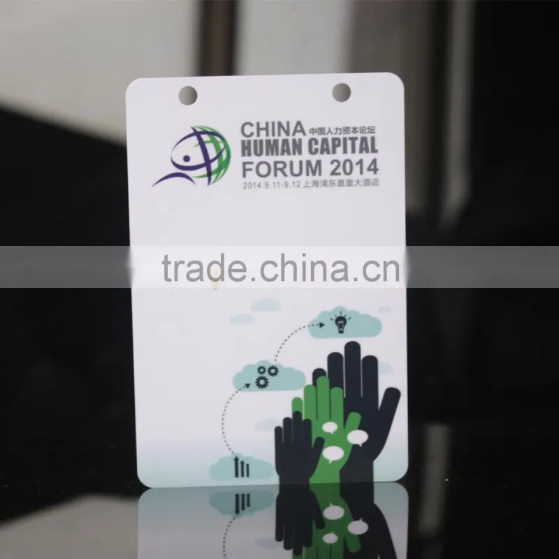 Customized PVC Clear Plastic Business Card