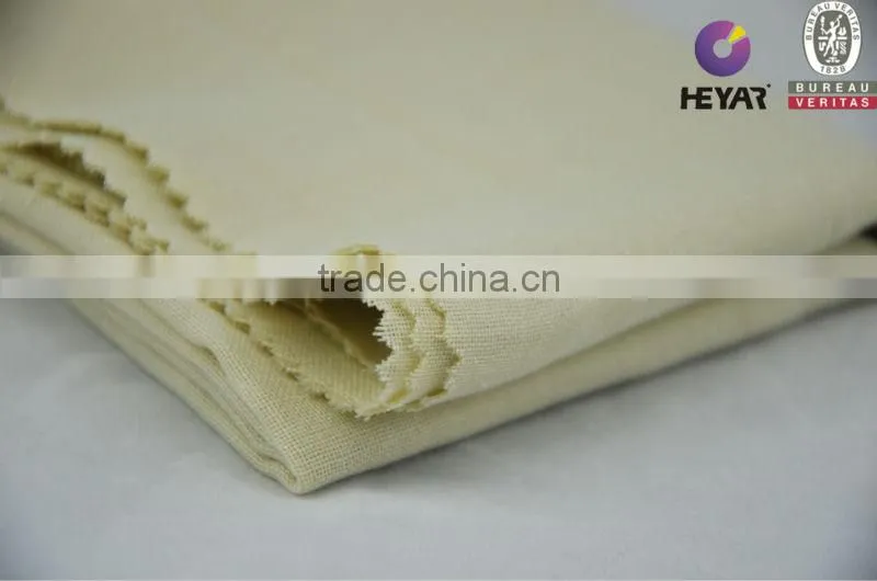 Color Beige Double Layer Pure Cotton Muslin