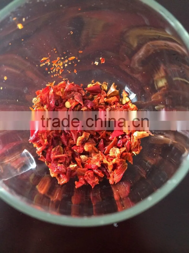 Dehydrated Green Bell Pepper 1-3mm,3*3mm,6*6mm,9*9mm