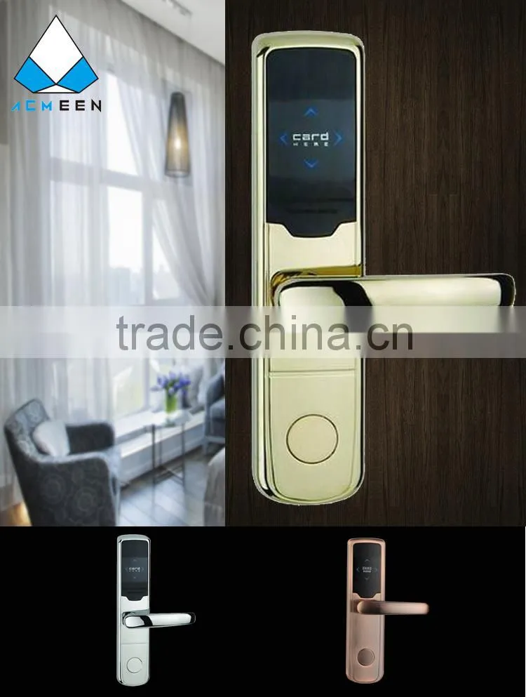 swipe key card door lock