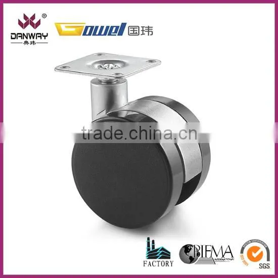 Top- plate Flat office chair casters DWG-M002