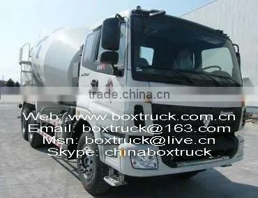 Concrete mixer truck