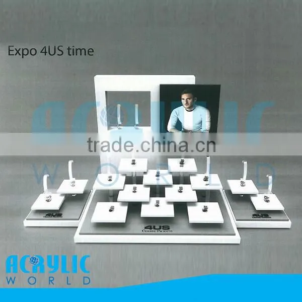 Customise Top Quality Frosted Acrylic Watch Display stand