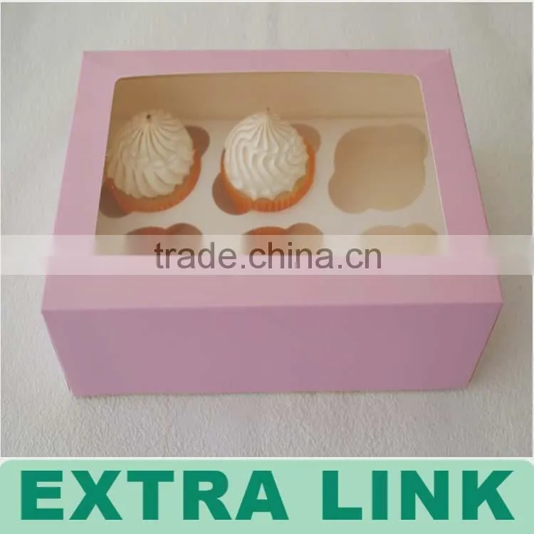 Unique Custom Design Designer Christmas Cupcake Boxes