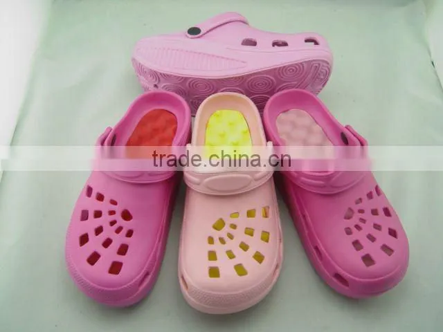 Colorful women's garden health clogs