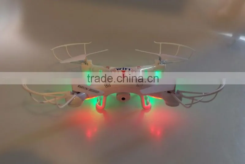 2.4G 4Ch Radio Control Toys Quadcopter Wifi Fpv Quadcopter With HD Camera
