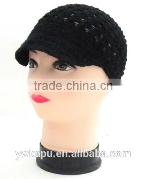 Multi colors crochet hat,custom newsboy cap