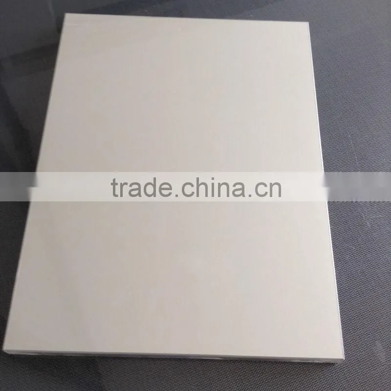 white color high gloss pvc laminated mdf board with uv coating