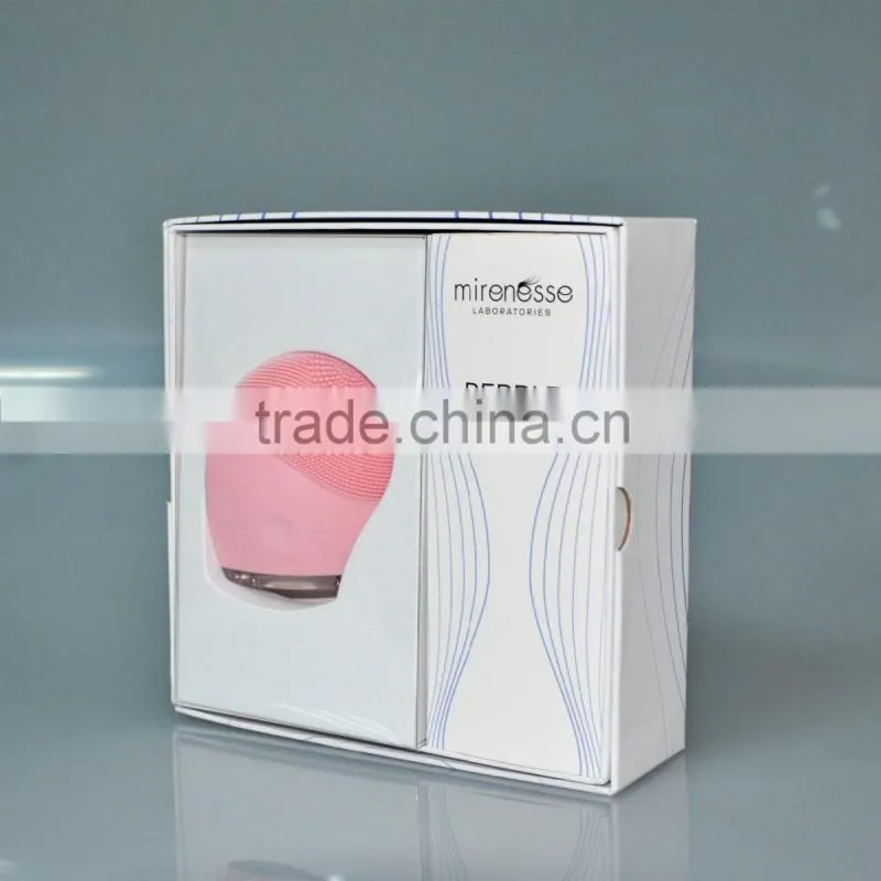 BP-1068 Sonic Silicone Face Brush, Gentle Exfoliator & Scrubber, Pore Cleanser rechargeable IPX7 FULL WATERPROOF
