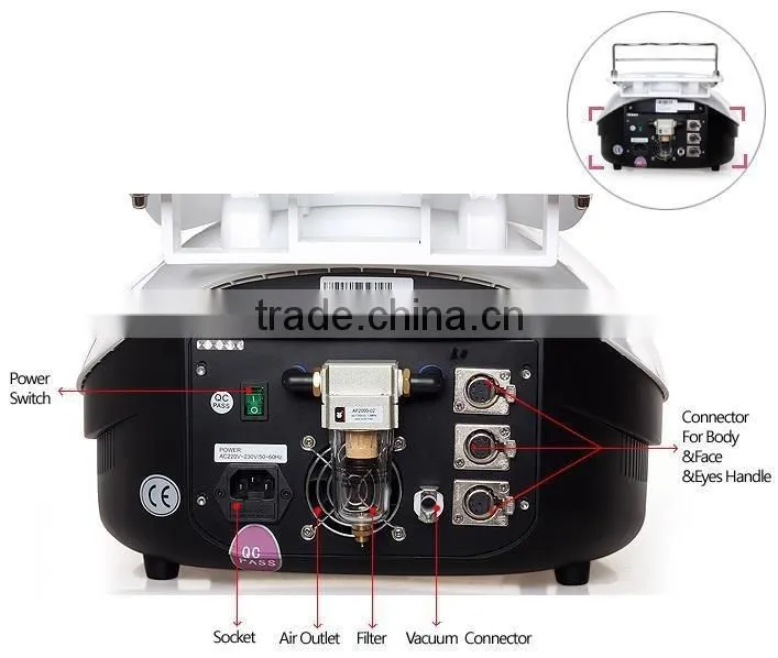 3 IN 1 Beauty salon vacumm RF Cavitation Slimming Equipment
