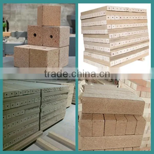 Best selling high capacity wood chip block machine