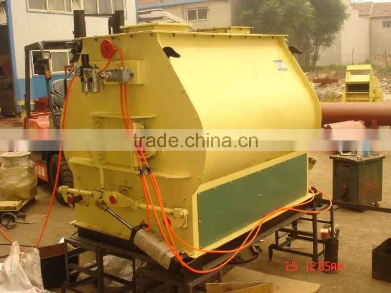 Paddle mixer for feed good performance