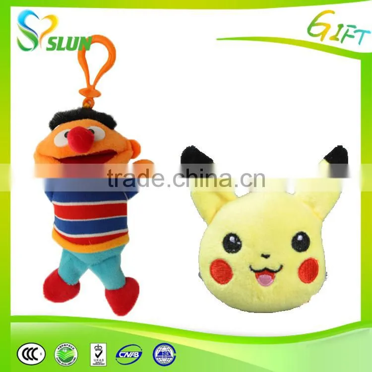 Cute Plush Stuffed Animal Keychain Clown Fish Toy