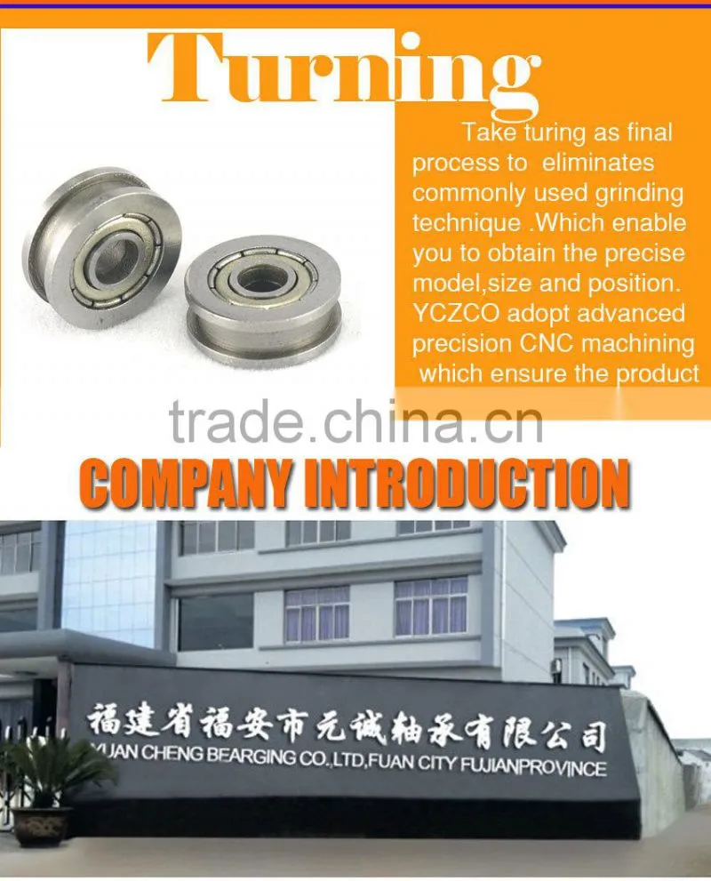 low friction high precision 606 double grooves bearing for sport equipment