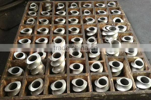 Twin Screw Wear Elements Screw for Parallel Extruder