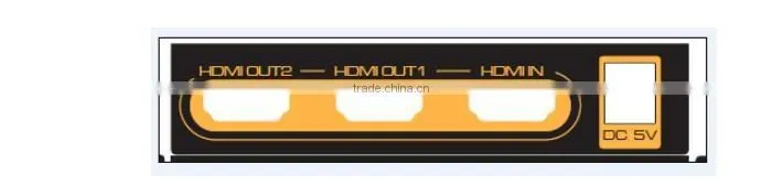 Best Selling Hot Sales Voxlink HDMI 2.0HDR 1x2 HDMI splitter (4K/60Hz/ HDCP2.2) PSE