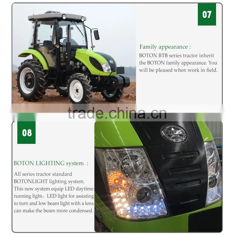 60HP BOTON TRACTOR WITH KOHLER ENGINE AND SUNROOF