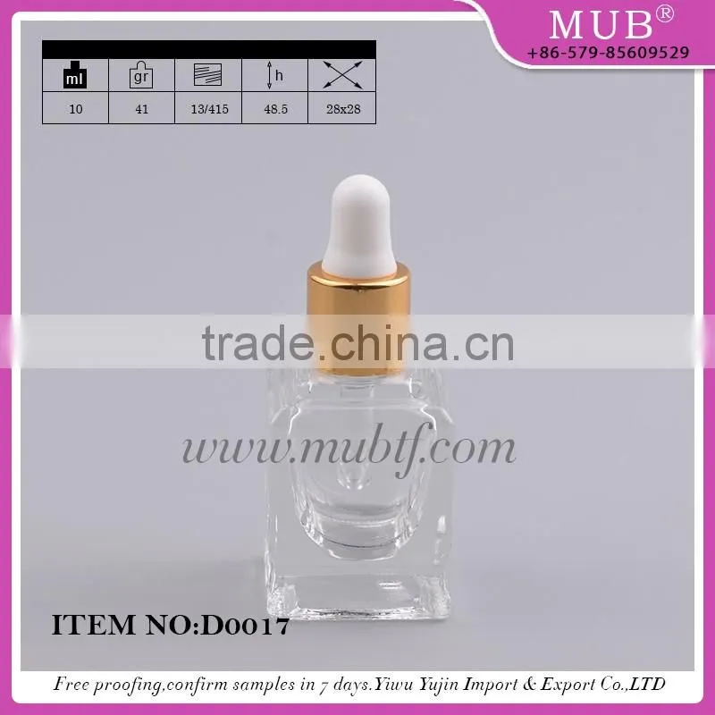 Empty refillable perfume glass bottle aluminum perfume bottle wholesale